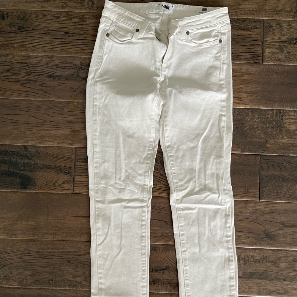 Paige White Skinny Jeans